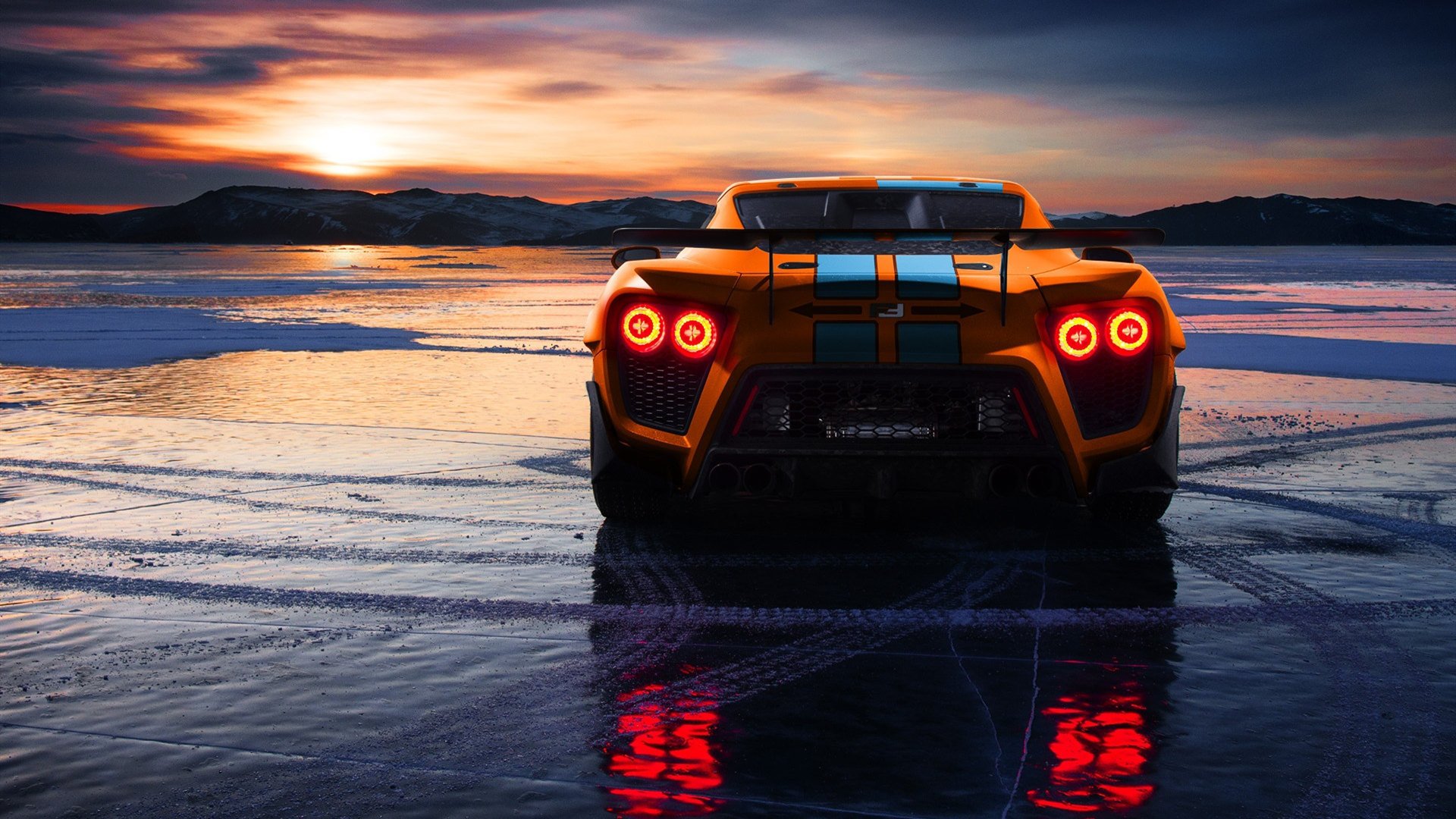 荷兰的红，丹麦的蓝，但皮克染上了橙